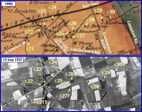 1860 Buildings 21-30 in East Region of Springettsbury Township - YorksPast