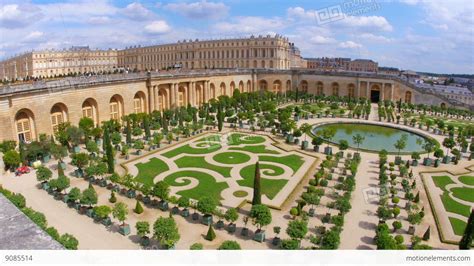 Versailles Palace, Paris, France, 4k Stock video footage | 9085514