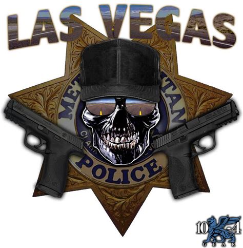 Las Vegas Police Decal - For The Thin Blue Line