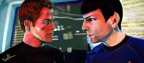 New Star Trek: Kirk+Spock by WolfenM on DeviantArt