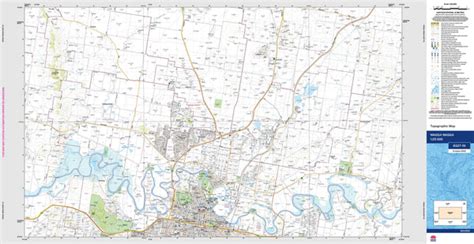 Wagga Wagga 8327-1N NSW 1:25k Topographic Map | Shop Mapworld