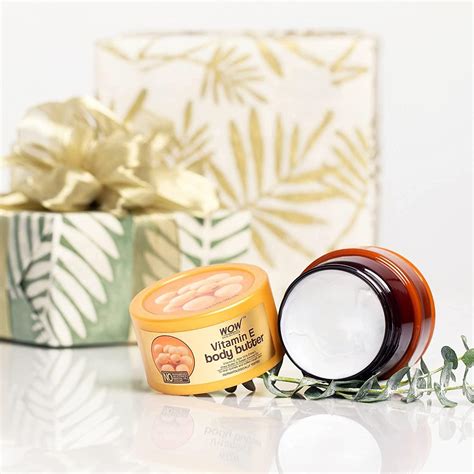 WOW Skin Science Shea Body Butter Almond, Pure Shea Butter for Skin ...