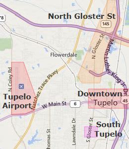 North Tupelo Hotels near US 78 at North Gloster Street - Tupelo ...