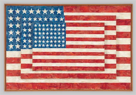 Jasper Johns | Three Flags | Whitney Museum of American Art