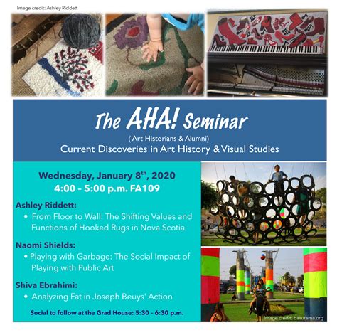 AHA! Seminar | AHVS Graduate Association