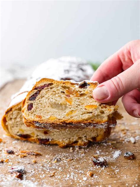 Stollen Bread (German Christmas Bread) - Delicious Food