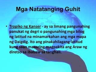 Bahagi ng globo - reports - quarter 1 - 3rd year | PPT