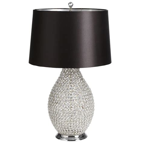 Beaded Crystal Lamp | Crystal lamp, Beaded lamps, Lamp