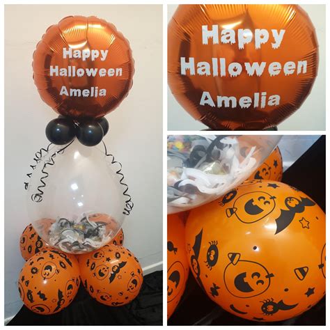 Halloween DIY Balloon Kit... PERSONALISED FREE P&P - Etsy