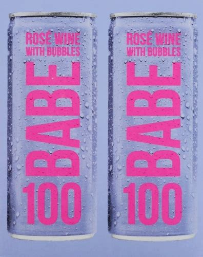 Babe Sparkling Rose Low Calorie Wine Spritzer, 4 cans / 12 fl oz - QFC