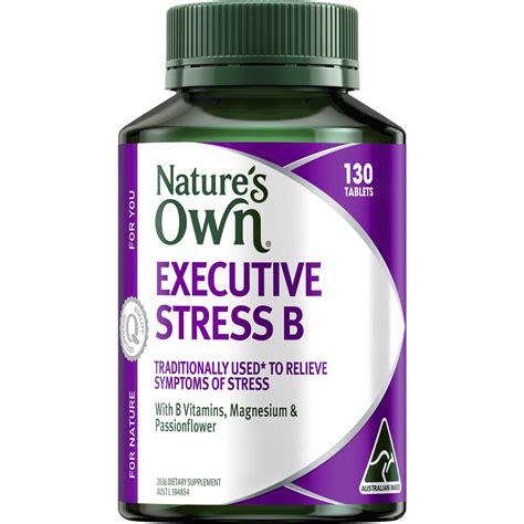 Nature's Own Executive Stress B Vitamins For Stress Support 150 Pack ...