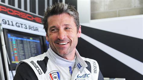 Actor Patrick Dempsey finds refuge in racing