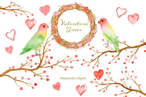 Watercolor Love Birds at GetDrawings | Free download