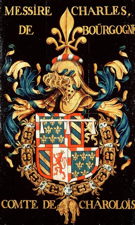 Order Of The Golden Fleece Painting - Armorial Plates From The Order Of ...