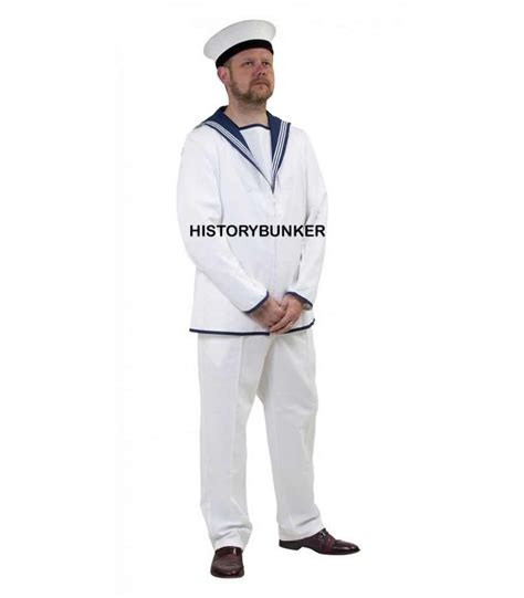 British Royal Navy sailors tropical uniform for hire | Reproduction WW1 ...