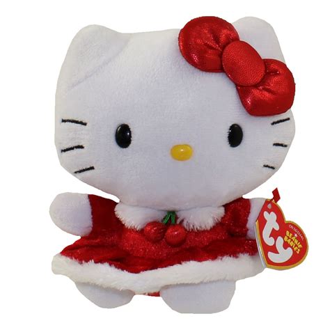 TY Beanie Baby - HELLO KITTY (Christmas Dress - 6 inch) (Mint): Sell2BBNovelties.com: Sell TY ...