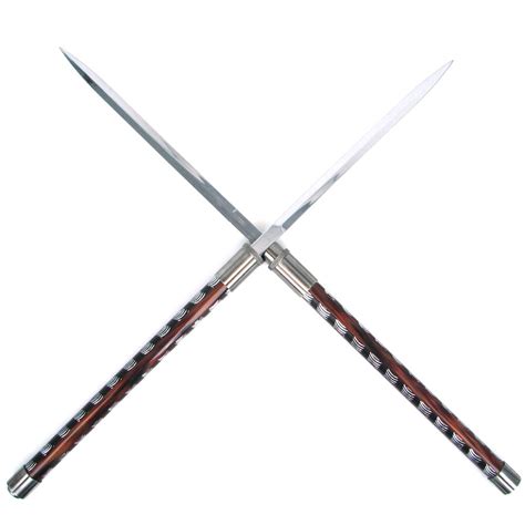 Steel Titan Twin-blade Baton Sword - 11552670 - Overstock.com Shopping - Great Deals on ...