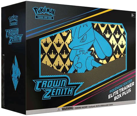 Crown Zenith Pokemon Center Elite Trainer Box Plus - Crown Zenith - Pokemon