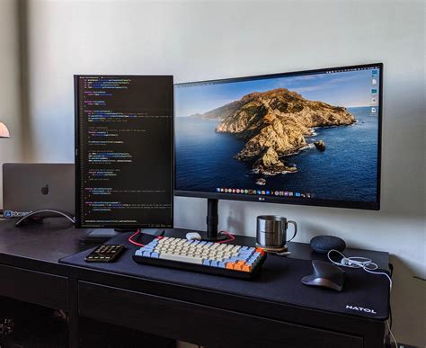 Upgrade my setup with a vertical monitor : Perfect for coding & improve productivity ! : r/macsetups