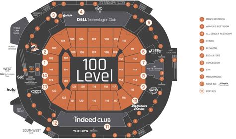 Moody Center Seating Chart- Austin, TX: Best Seats Inside Arena - SeatGraph