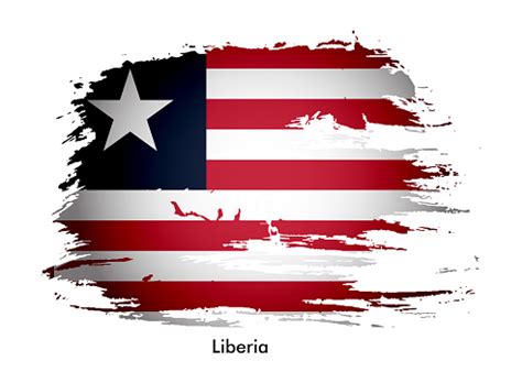 Liberia Flag Design Stock Illustration - Download Image Now - Backgrounds, Celebration, Election ...