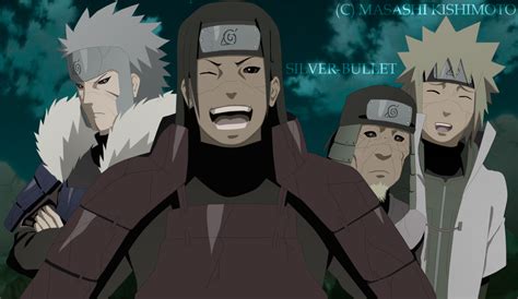 Hashirama Senju Hiruzen Sarutobi Hokage Naruto Minato Namikaze Tobirama ...