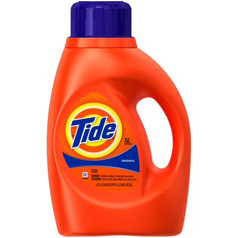 Tide Liquid Detergent, 2X Ultra, Original Scent, 50 fl oz (1.56 qt) 1. ...