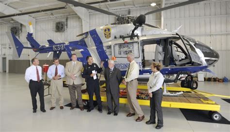 Virginia State Police showcase new medevac helicopter