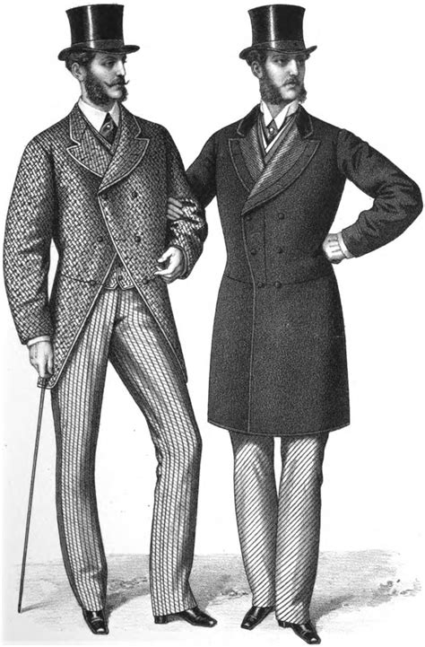 Victorian Mens Fashion, Victorian Man, Vintage Fashion, 19th Century ...