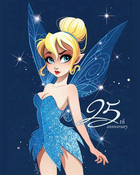 Blue Tinkerbell Charm Captivates Imagination