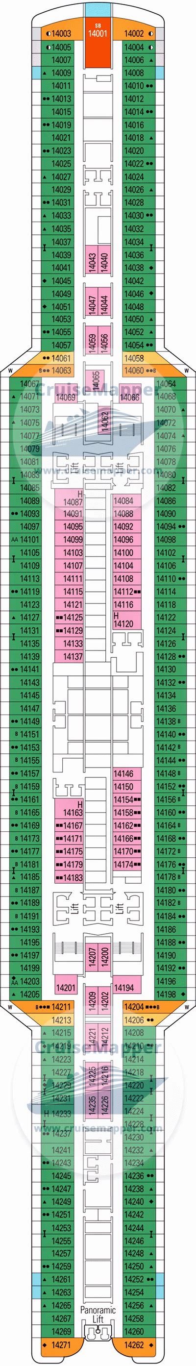 Msc Seaside Deck Plan - Set to commence operations on 1 august 2021 ...