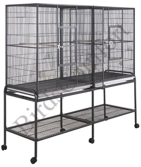 HQ Double Flight Bird Cage 64x21 | Flight cage, Large bird cages, Bird cage