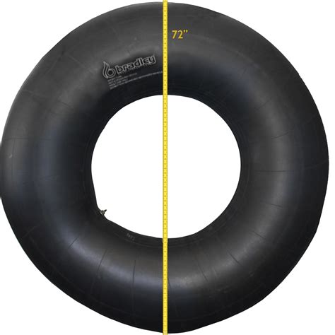 Bradley 72 inch Heavy Duty Rubber Inner Tube for River Tubing, Lake & Pool Closing - Walmart.com