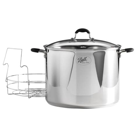 Ball 21 Quart Stainless Steel Waterbath Canner With Rack | Shop Your ...