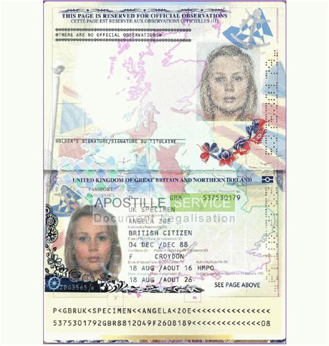 New Design for UK Passports - Apostille Service