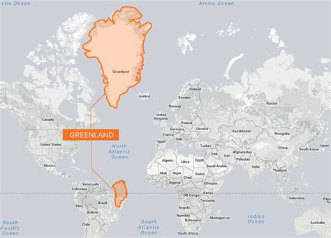 The Mercator projection distorts countries - Business Insider