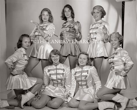 THE LANCASTER ARCHIVE: Lancaster High School Majorettes - 1949 ...