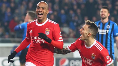 Club Brugge 0-2 Benfica: Visitors ease to first-leg victory in ...