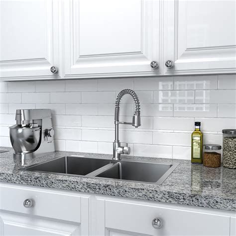 Lowes Kitchen Backsplash Subway Tile | Dandk Organizer