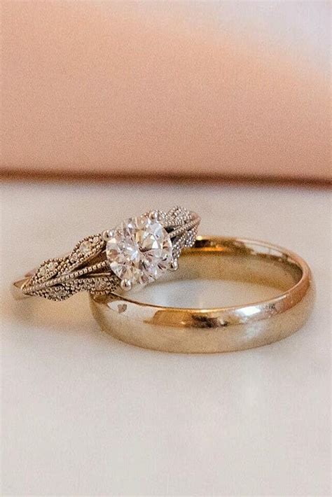 30 Vintage Wedding Rings For Brides Who Love Classic | Oh So Perfect ...