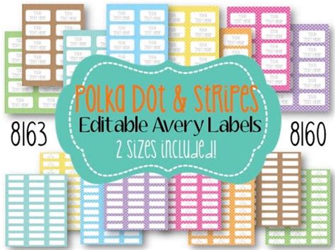 Avery 8164 Blank Template Avery 11109 big tab buff paper 5-tab multi-color insertable dividers