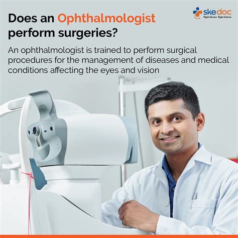 Does an Ophthalmologist perform Surgeries? - Saisahaja - Medium