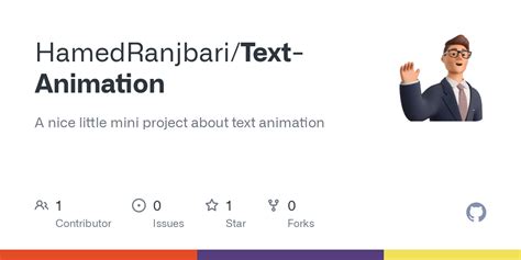 GitHub - HamedRanjbari/Text-Animation: A nice little mini project about text animation