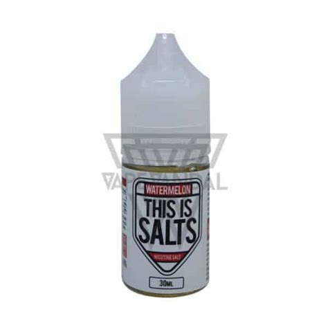 This Is Salts - Watermelon Salt Nicotine - Vape Vandal - Best vape e-liquids, disposable pods ...