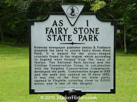 Fairy Stone State Park Map