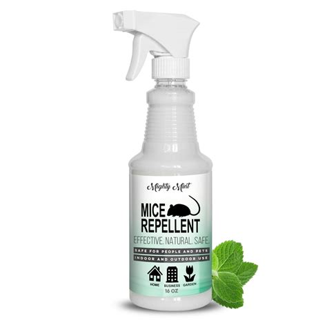 Mighty Mint 16oz Mice Repellent Peppermint Oil Spray - Walmart.com ...