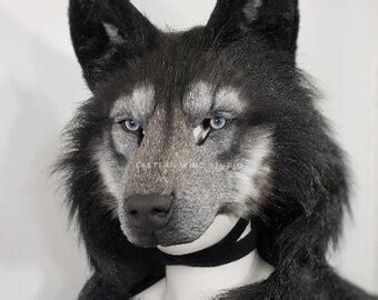 Werewolf Headdress/ Mask Combo Animal Friendly READ ITEM DETAILS Before Ordering Please - Etsy