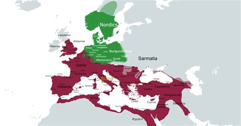 Germanic Tribes Map - vrogue.co