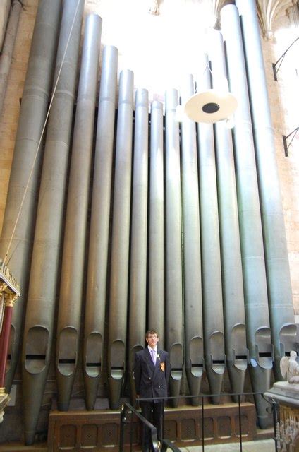 32 foot Organ pipes, Exeter Cathedral © Julian P Guffogg :: Geograph ...