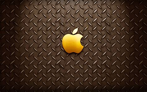 Gold Apple Logo wallpaper | 1920x1200 | #27722